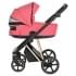 Коляска 3 в 1 Roan Sol Luxury, Viva Magenta шасси Gold (Розовый)