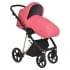 Коляска 3 в 1 Roan Sol Luxury, Viva Magenta шасси Gold (Розовый)