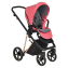 Коляска 3 в 1 Roan Sol Luxury, Viva Magenta шасси Gold (Розовый)