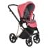 Коляска 3 в 1 Roan Sol Luxury, Viva Magenta шасси Gold (Розовый)