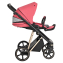 Коляска 3 в 1 Roan Sol Luxury, Viva Magenta шасси Gold (Розовый)