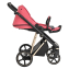 Коляска 3 в 1 Roan Sol Luxury, Viva Magenta шасси Gold (Розовый)