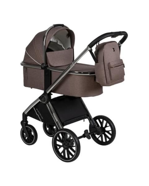 Коляска 3 в 1 Sevillababy Tinum, Brown, коричневый