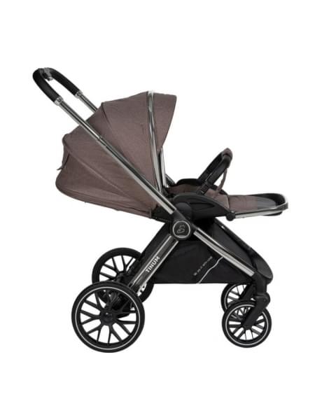 Коляска 3 в 1 Sevillababy Tinum, Brown, коричневый