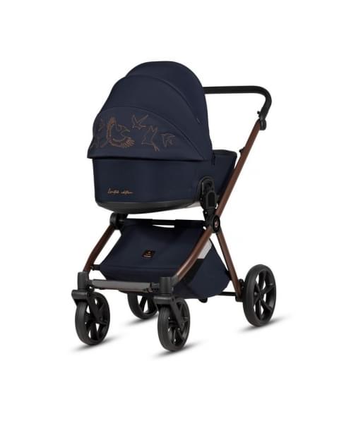 Коляска 3 в 1 Tutis Mio 3+ NEW Limited, Midnight Swallow (015)