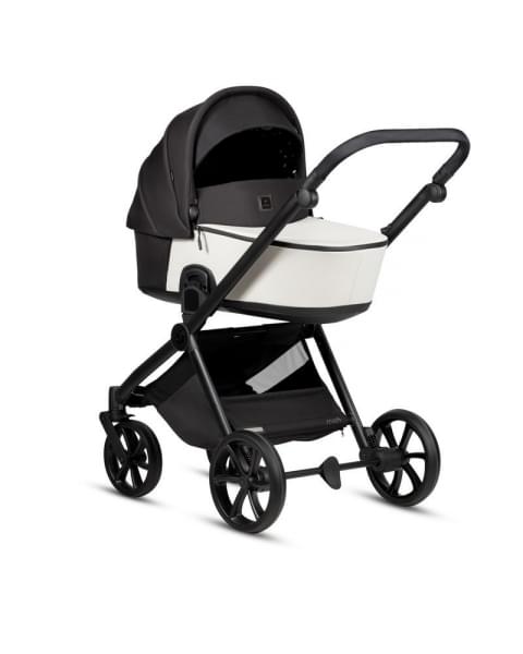 Коляска 3 в 1 Tutis Mio 3+ NEW Leather, Silver Grey (200)