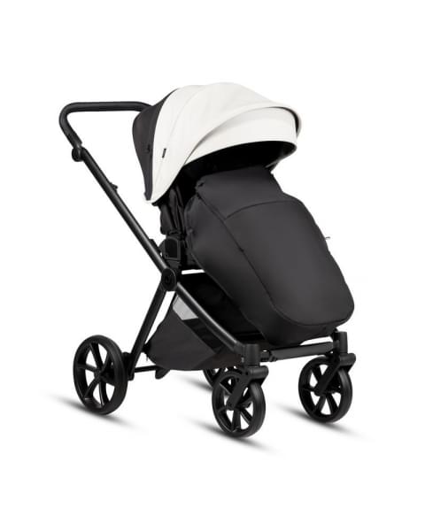 Коляска 3 в 1 Tutis Mio 3+ NEW Leather, Silver Grey (200)