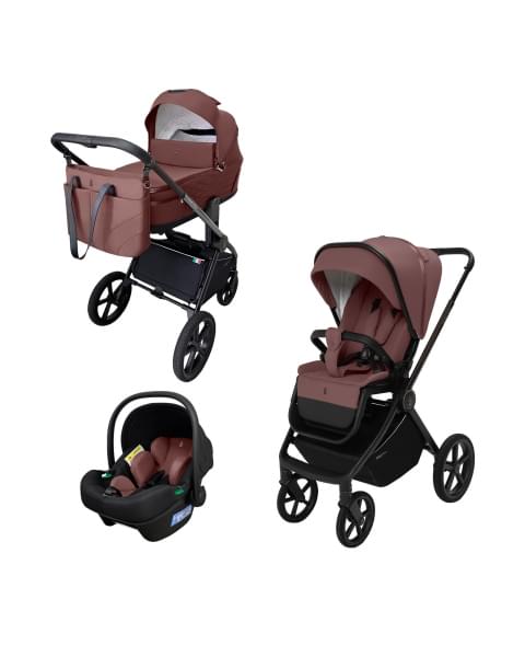 Коляска Sweet Baby 3в1 SBL Elegante Therma Mokka