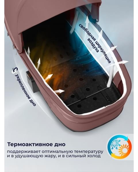 Коляска Sweet Baby 3в1 SBL Elegante Therma Mokka