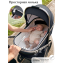 Коляска 3в1 Sweet Baby Verde Blue (Silver Glossy)