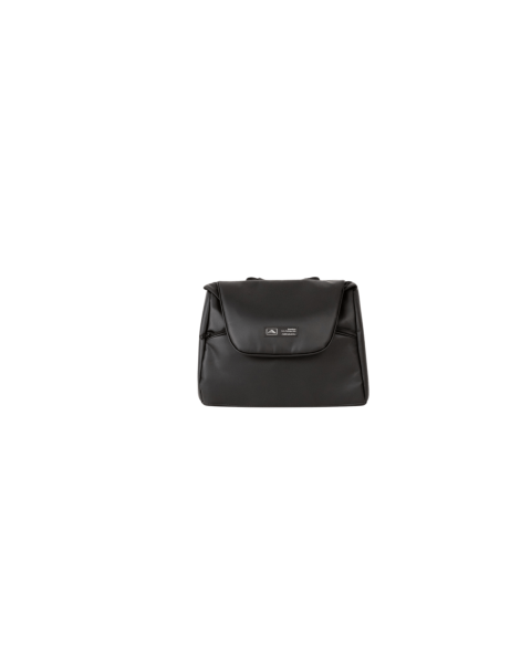 Детская коляска Adamex Nola Deluxe 2 в 1 N-SD13 (СИН. ПЕРЛ. КОЖА + ЧЕРН. КОЖА)
