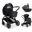Коляска Agex Prima Pro 3 в 1 с автокреслом i-Team Grey APP626 Black (Черный)