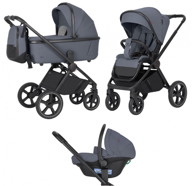 Коляска Carrello Ultimo CRL-6538 3 в 1 Cool Grey