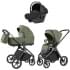 Коляска Carrello Vector 2025 CRL-6551 Nova DK791 Black Line 3 в 1 Field Green
