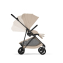 Коляска Cybex Melio Carbon 2026 цвет Almond Beige с дождевиком
