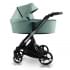 Коляска Ibebe I-Stop Leather 2 в 1 IS 21 Turquoise/Black