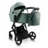 Коляска Ibebe I-Stop Leather 2 в 1 IS 21 Turquoise/Black