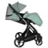 Коляска Ibebe I-Stop Leather 2 в 1 IS 21 Turquoise/Black