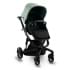 Коляска Ibebe I-Stop Leather 2 в 1 IS 21 Turquoise/Black