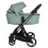 Коляска Ibebe I-Stop Leather 2 в 1 IS 21 Turquoise/Black