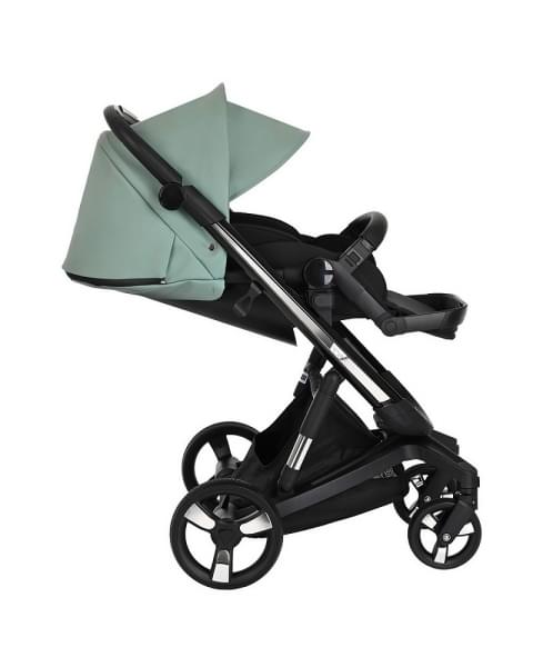 Коляска Ibebe I-Stop Leather 2 в 1 IS 21 Turquoise/Black