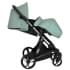 Коляска Ibebe I-Stop Leather 2 в 1 IS 21 Turquoise/Black
