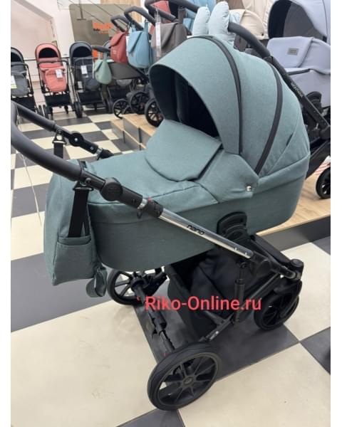 Коляска Riko Nano Thermo 2 в 1 цвет 14 Dark sage (темно-зеленый)