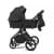 Коляска детская Peppy Monaco 2 в 1 Black (черный), рама черная