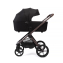 Коляска детская Peppy Monaco thermo 2 в 1 Black (черный), рама серо-коричневая