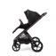 Коляска детская Peppy Monaco thermo 2 в 1 Black (черный), рама серо-коричневая