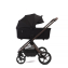 Коляска детская Peppy Soho 2 в 1 Black (черный), рама шоколад