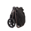 Коляска детская Peppy Soho 2 в 1 Black (черный), рама шоколад