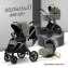 Коляска модульная 3 в 1 Luxmom 888 зеленый