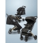 Коляска прогулочная Amarobaby Route, Черный / Золотой