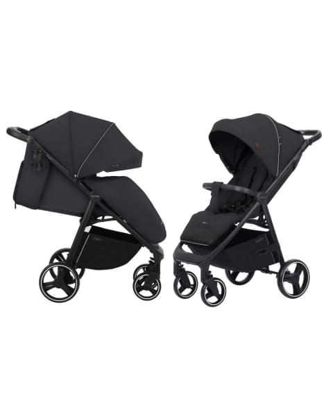 Коляска прогулочная Carrello Bravo CRL-8512 / 2024, Pure Black (Черный)