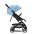 Коляска прогулочная Cybex Beezy (с дождевиком и бампером), Beach Blue (Голубой)