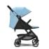 Коляска прогулочная Cybex Beezy (с дождевиком и бампером), Beach Blue (Голубой)