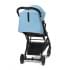 Коляска прогулочная Cybex Beezy (с дождевиком и бампером), Beach Blue (Голубой)