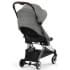 Коляска прогулочная Cybex Coya шасси Chrome Brown, Mirage Grey (Серый)