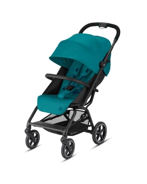 Коляска прогулочная Cybex Eezy S+ 2 BLK (с дождевиком и бампером), Magnolia Pink (Розовый)