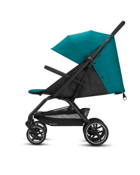 Коляска прогулочная Cybex Eezy S+ 2 BLK (с дождевиком и бампером), Magnolia Pink (Розовый)