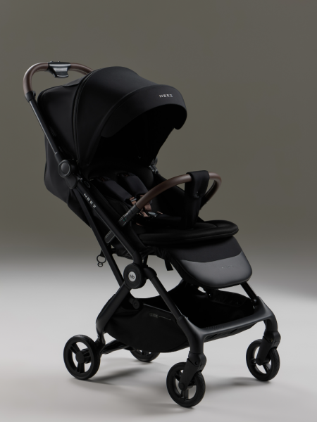 Коляска прогулочная Happy Baby Neez, Black (Черный)