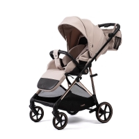 Коляска прогулочная Peppy Amici, Beige / шасси Gold