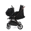 Коляска прогулочная Peppy Vigo (Black) черный
