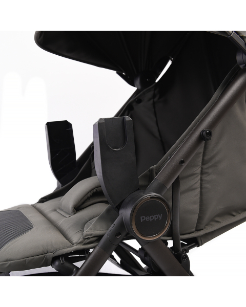 Коляска прогулочная Peppy Vigo (Black) черный