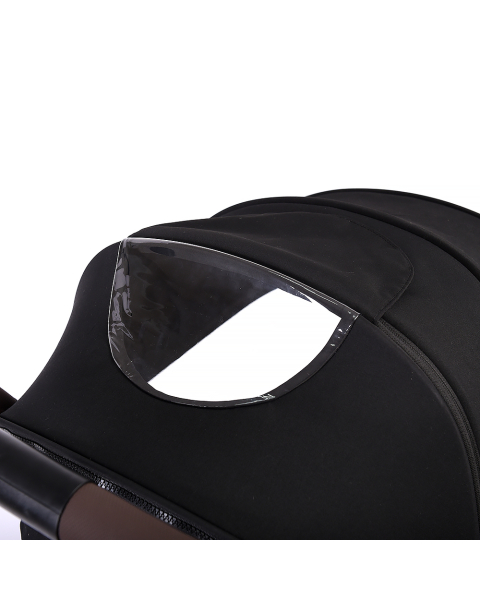 Коляска прогулочная Peppy Vigo (Black) черный