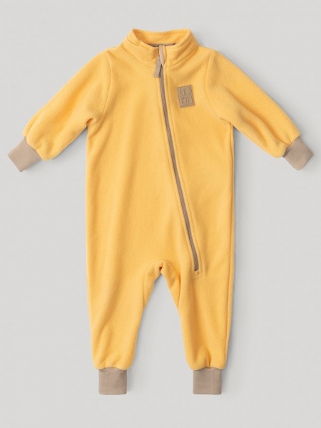 Комбинезон флисовый Leokid, Yellow Mellow (Желтый)