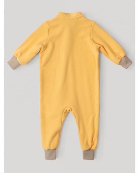 Комбинезон флисовый Leokid, Yellow Mellow (Желтый)