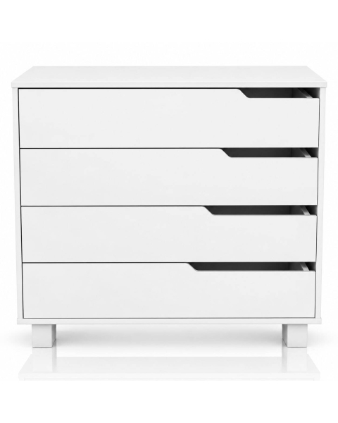 Комод Incanto MARSI 900/4 с органайзером, ЛДСП — белый-белый