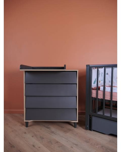 Комод пеленальный Rant Bergen 800/4 Moon Grey